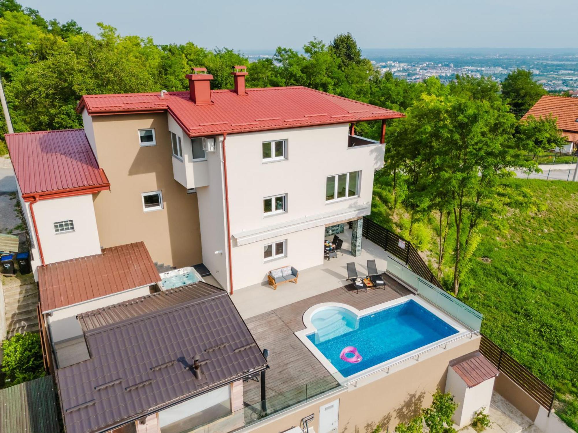Carobni Pogled Zagreb Villa Bagian luar foto